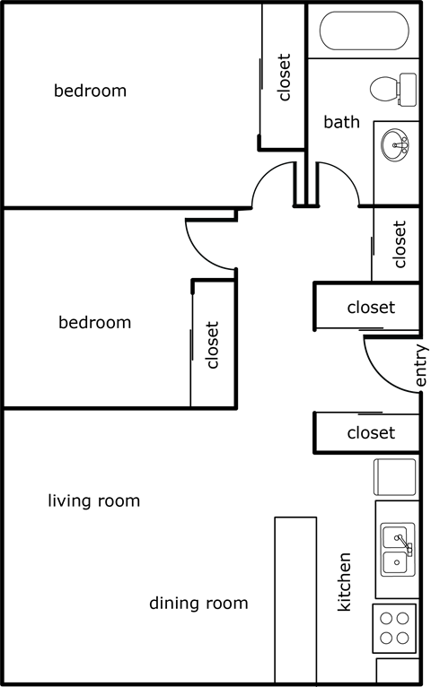 2248 NE 4th Street Studio-2 Beds Apartment for Rent - Photo Gallery 12